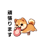 【柴犬】敬語あいさつ（個別スタンプ：26）