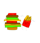 ポテトフライ三兄弟（個別スタンプ：2）