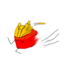 ポテトフライ三兄弟（個別スタンプ：3）