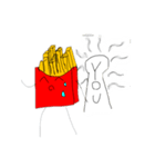ポテトフライ三兄弟（個別スタンプ：7）