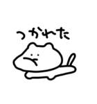 様子のおかしいねこ1（個別スタンプ：19）