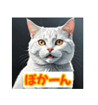 ニャー表情（個別スタンプ：11）