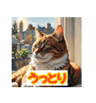 ニャー表情（個別スタンプ：24）