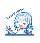 水影凪ルカ 【Vtuber】LINEスタンプ第二弾（個別スタンプ：1）