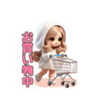 毎日使える白パーカーギャル♡2（個別スタンプ：29）