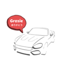 イタリアーノ・つぶやきオープンカー（個別スタンプ：4）
