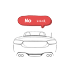 イタリアーノ・つぶやきオープンカー（個別スタンプ：13）