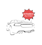 イタリアーノ・つぶやきオープンカー（個別スタンプ：22）