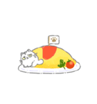 宴！食べられるジト目の虚無猫ちゃん日常編（個別スタンプ：26）