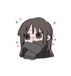 いつも眠そうな女子高校生2（個別スタンプ：6）