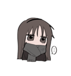 いつも眠そうな女子高校生2（個別スタンプ：9）