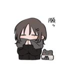 いつも眠そうな女子高校生2（個別スタンプ：12）