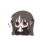 いつも眠そうな女子高校生2（個別スタンプ：17）