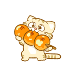 茶トラ猫のごはん（個別スタンプ：5）