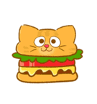 茶トラ猫のごはん（個別スタンプ：6）
