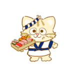 茶トラ猫のごはん（個別スタンプ：12）