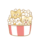 茶トラ猫のごはん（個別スタンプ：13）