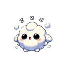 癒し雲 ポワポワ（個別スタンプ：22）