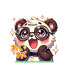 メガピー第2弾。メガピーのきちんとトーク（個別スタンプ：15）