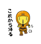 仲良しはにわ3人組のあいさつスタンプ（個別スタンプ：15）