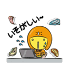 仲良しはにわ3人組のあいさつスタンプ（個別スタンプ：16）