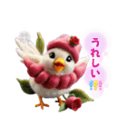 小鳥たちに癒される日常（個別スタンプ：9）