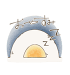 ゆきのゆきだるま あいさつ（個別スタンプ：6）