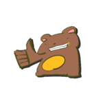 くまさんとうさぎさんのあたらしいすたんぷ（個別スタンプ：9）
