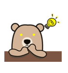 ぽんくまのまったりスタンプ（個別スタンプ：30）