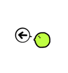 カラフルmarugao message 1（個別スタンプ：22）