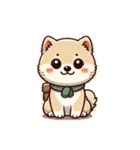 後輩子犬のビジネススタンプ（個別スタンプ：24）