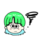 グリーン娘（個別スタンプ：2）