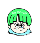 グリーン娘（個別スタンプ：9）