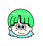 グリーン娘（個別スタンプ：15）