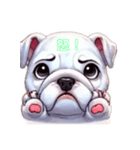 日常使えるかわいい犬のスタンプ（個別スタンプ：7）
