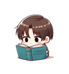 もっと本を読む必要があります！（個別スタンプ：1）