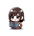 もっと本を読む必要があります！（個別スタンプ：6）