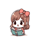 もっと本を読む必要があります！（個別スタンプ：7）