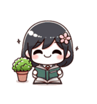 もっと本を読む必要があります！（個別スタンプ：14）