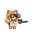 お助け猫にゃすけの会話スタンプ①（個別スタンプ：33）