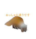 敬語を使うエゾクロテン（個別スタンプ：27）