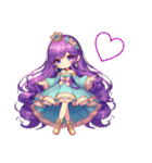 Sparkling Princess 3（個別スタンプ：34）