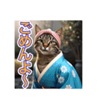 江戸っ子言葉を使う、猫ちゃん（個別スタンプ：8）