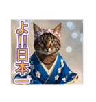 江戸っ子言葉を使う、猫ちゃん（個別スタンプ：25）
