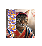 江戸っ子言葉を使う、猫ちゃん（個別スタンプ：30）