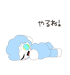 日常使える可愛いひつじのスタンプ NO.46（個別スタンプ：10）