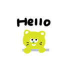 バトントワラーねこちゃん（個別スタンプ：4）