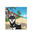 柴犬の旅（個別スタンプ：2）