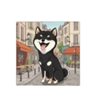 柴犬の旅（個別スタンプ：6）