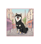 柴犬の旅（個別スタンプ：7）